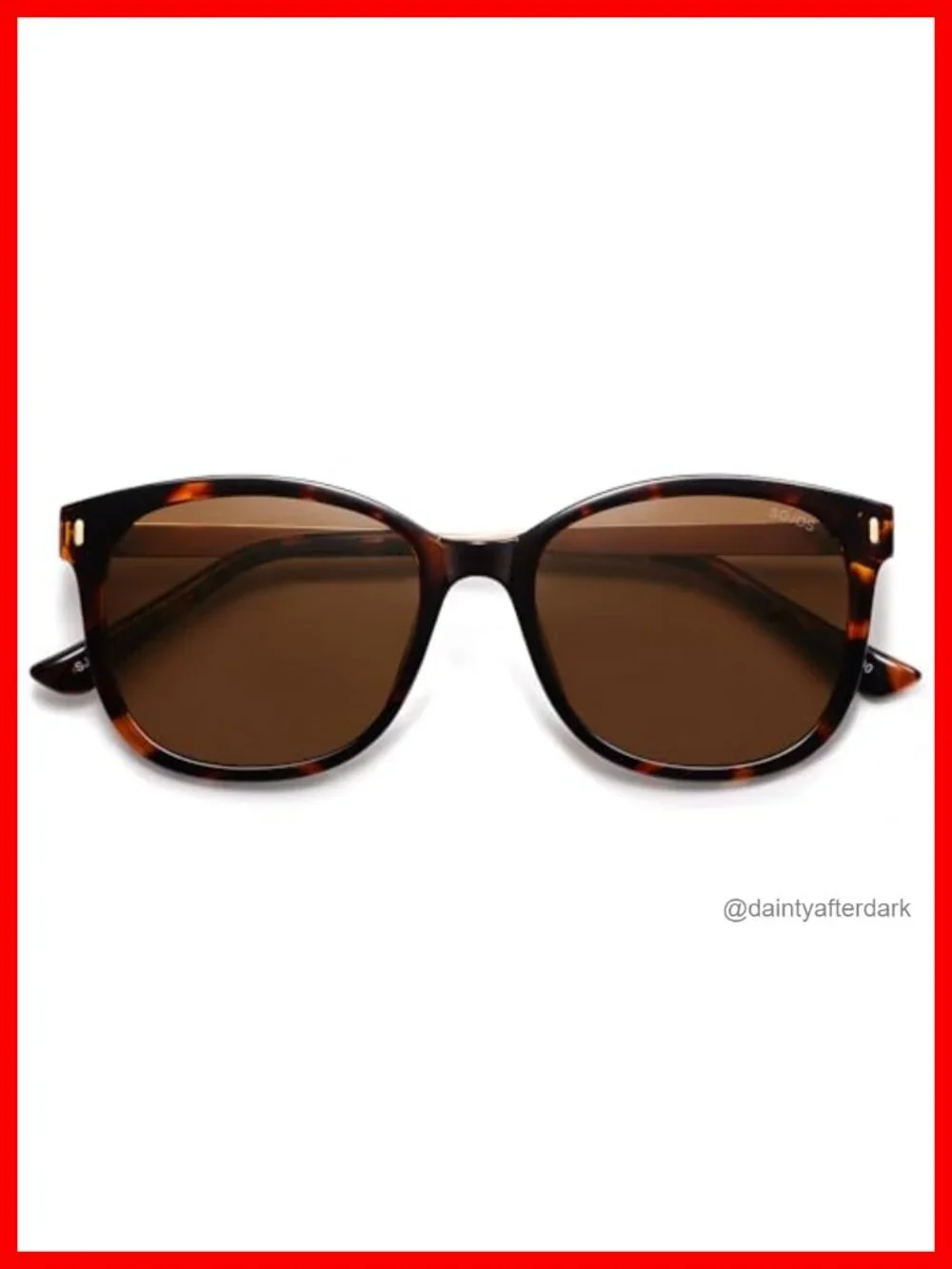 Oversized Square Polarized Sunglasses UV400 Women Retro Driving Shades